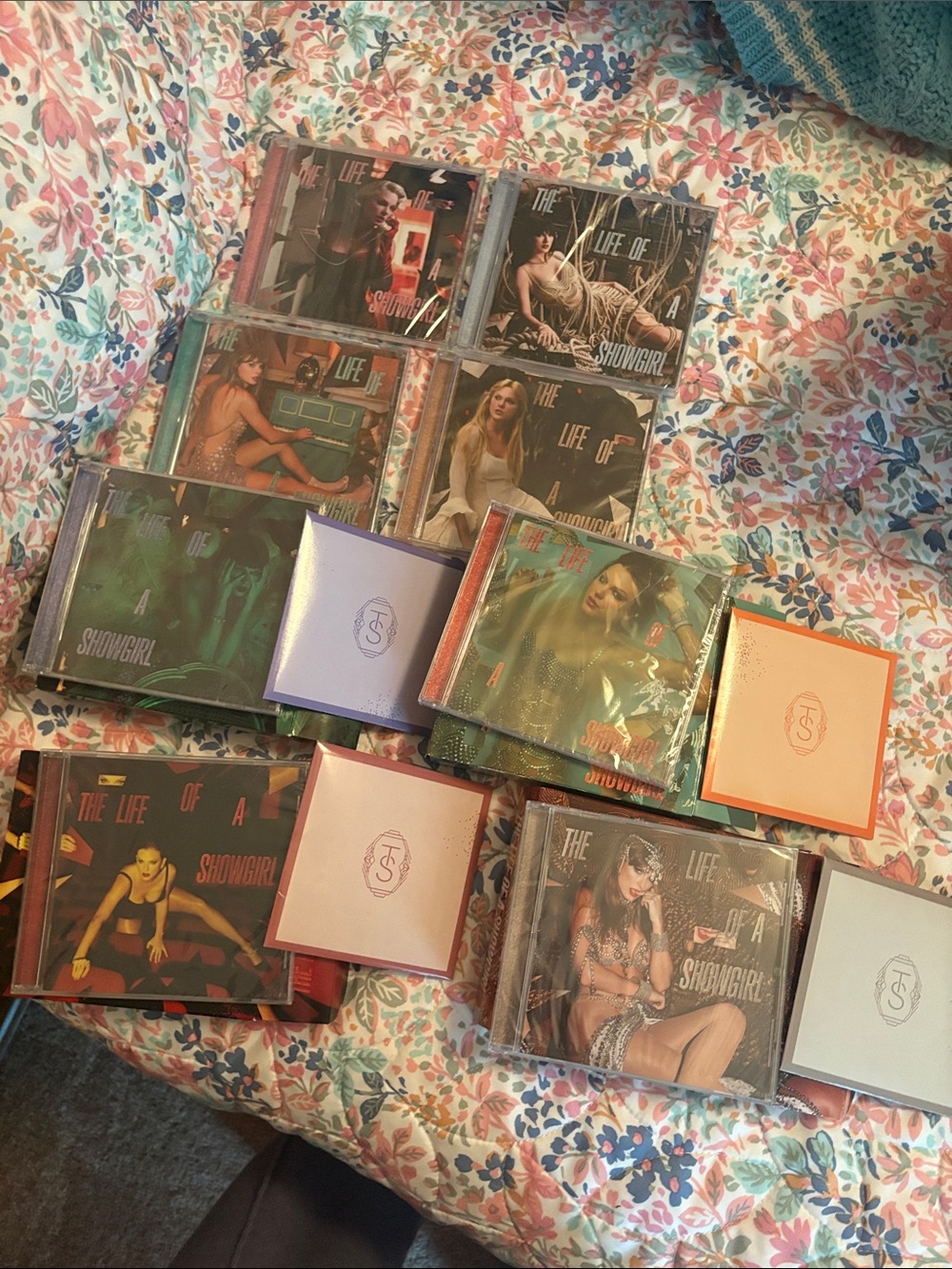 Taylor Swift The life of A Showgirl cd collection